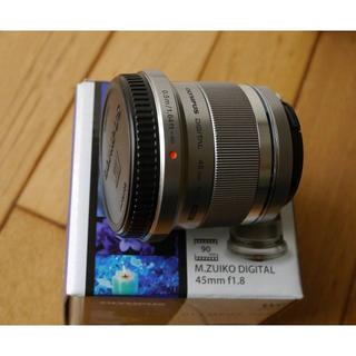 オリンパス(OLYMPUS)の★美品★オリンパス OLYMPUS M.ZUIKO DIGITAL 45mm(レンズ(単焦点))