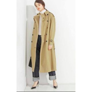 ハイク(HYKE)のhyke ＴＲＥＮＣＨ　ＣＯＡＴ／ＢＩＧ　ＦＩＴ  ハイク　ビッグトレンチコート(トレンチコート)