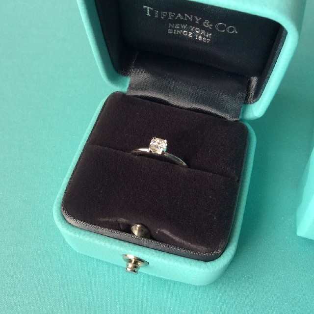 Tiffany & Co. - TIFFANY true0.3カラットダイヤモンドリング