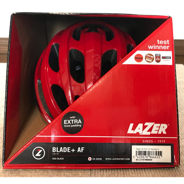 LAZER(レイザー)のLAZER  BLADE+AF（ブレイド＋アジアンフィット） スポーツ/アウトドアの自転車(その他)の商品写真
