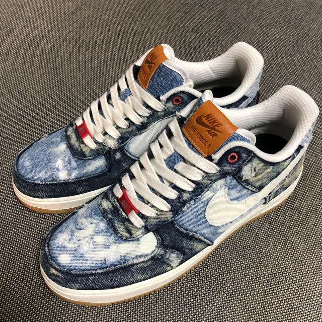 Levi'sコラボ　airforce1 ブリーチカスタム us10