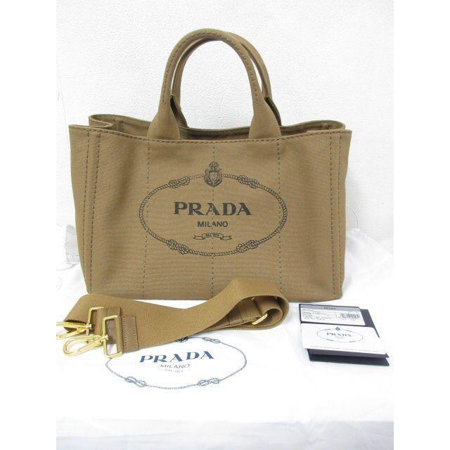 約34cmショルダーの長さ【新品】プラダ PRADA カナパ 2WAY ショルダーバッグ トートバッグ