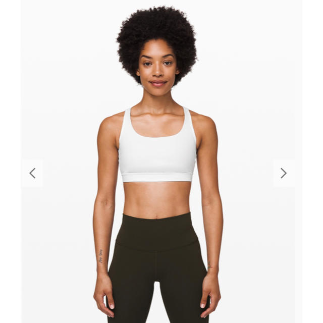 ヨガウェアlululemon Energy Bra ホワイト8