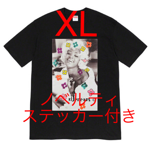 20SS supreme Naomi Tee black XLサイズ - Tシャツ/カットソー(半袖/袖 ...