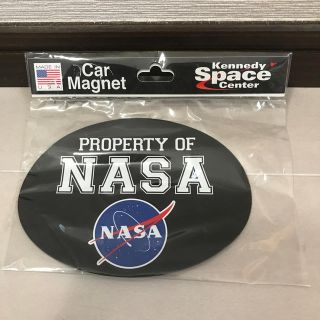 カーマグネット PROPERTY OF NASA(その他)