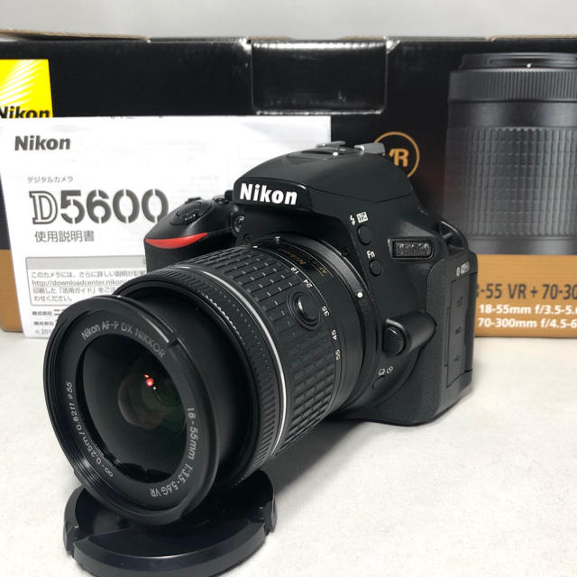 Nikon  D5600 AF-P 18-55 VR KIT 4570ショット