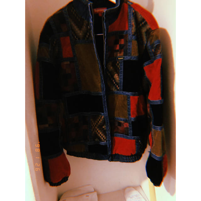 Supreme　Corduroy Patchwork Denim Jacket