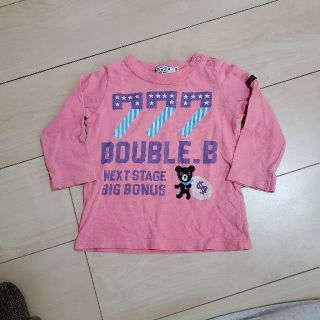 ダブルビー(DOUBLE.B)のミキハウス　ダブルB　ロンT 80(Ｔシャツ)