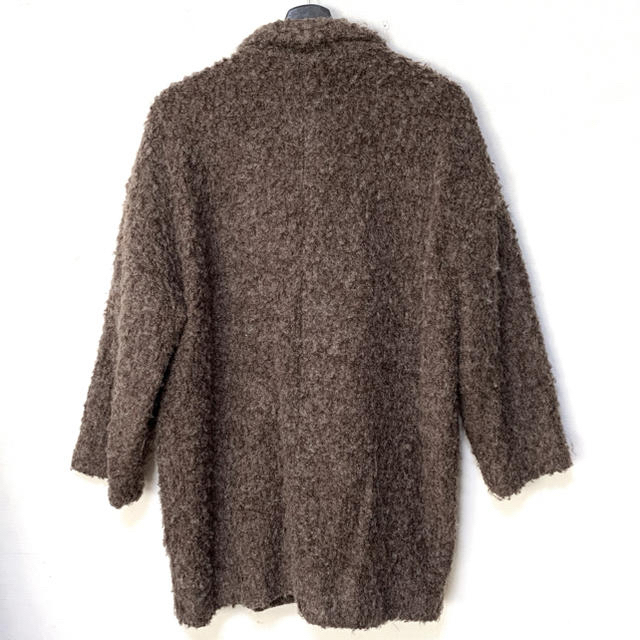 goa(ゴア)のgoa ブークレWOOL ショールカラーコート レディースのジャケット/アウター(チェスターコート)の商品写真