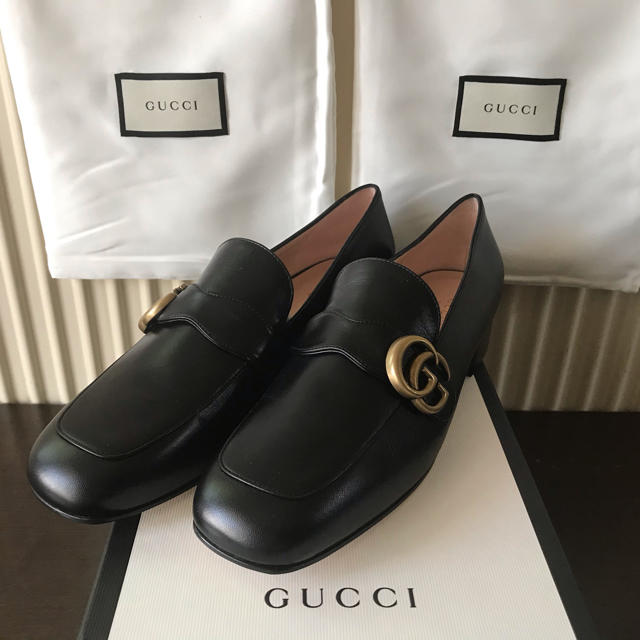 最新デザインの 【新品 - Gucci 未使用】GUCCI ローファー レザー