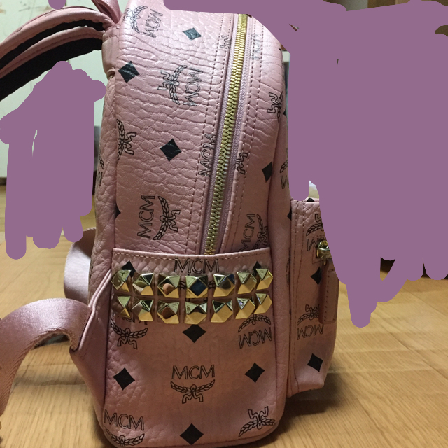 MCM - MCM ピンク ミニサイズ 廃盤色 の通販 by にこにこ|エムシー