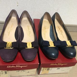 サルヴァトーレフェラガモ(Salvatore Ferragamo)のフェラガモパンプス2足⭐︎中古(ハイヒール/パンプス)