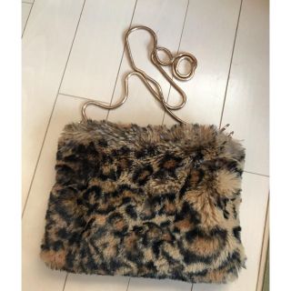 ザラ(ZARA)のZARA レオパードファーバッグ(ショルダーバッグ)