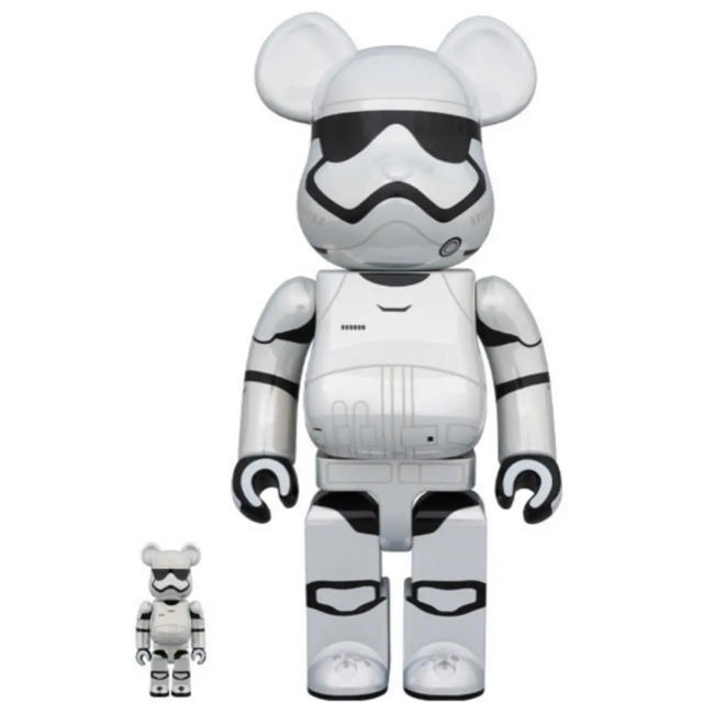 BE@RBRICK ストームトルーパー Chrome ver