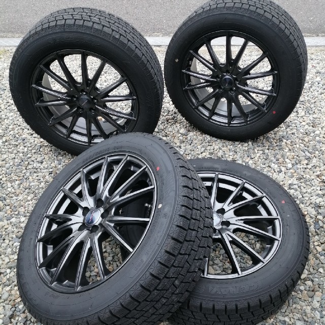 スタッドレスタイヤホイールセット225/55R18 4本　GOODYEAR