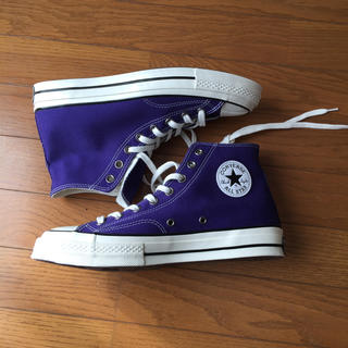 コンバース(CONVERSE)のconverse ct70  紫 27.5cm 破格！ 即購入OK！(スニーカー)