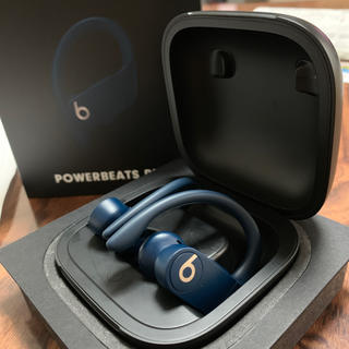 ビーツバイドクタードレ(Beats by Dr Dre)のpowerbeats Pro ネイビー Navy(ヘッドフォン/イヤフォン)