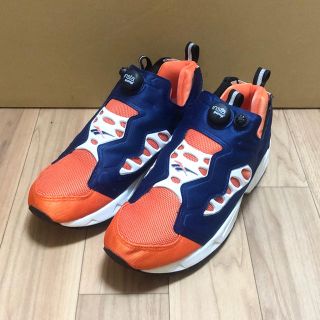 リーボック(Reebok)の美品 REEBOK PUMP FURY ROAD オリジナル 27cm オレンジ(スニーカー)