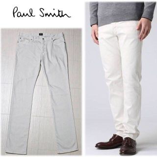 ポールスミス(Paul Smith)の《ポールスミス》新品 ストレッチ 5ポケットデニム 白 40サイズ(W97)(デニム/ジーンズ)