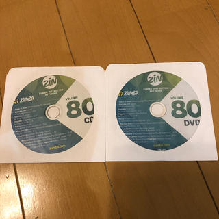 ズンバ(Zumba)のZin80 【CD 、 DVD】2枚セット(トレーニング用品)
