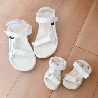 テバ(Teva)のTeva サンダル 親子 セット 23cm 13cm(サンダル)