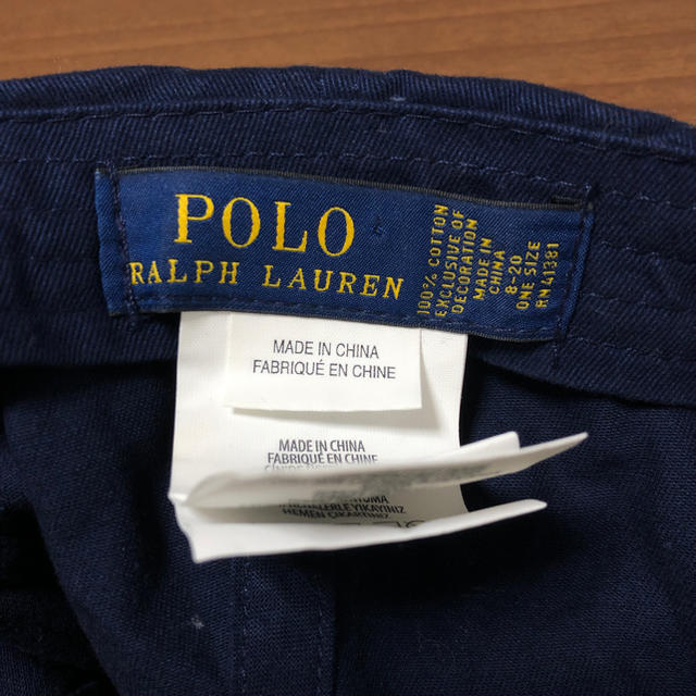 POLO RALPH LAUREN(ポロラルフローレン)のPOLOキャップ レディースの帽子(キャップ)の商品写真