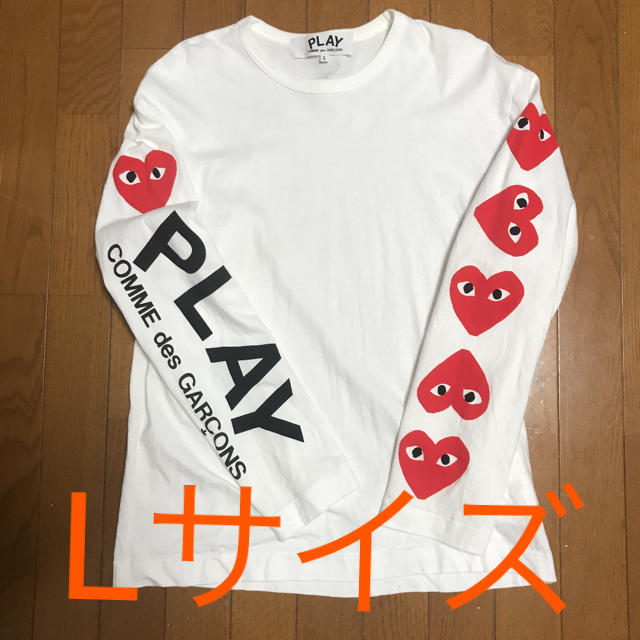 COMME des GARCONS(コムデギャルソン)のコムデギャルソン　ロンT Lサイズ メンズのトップス(Tシャツ/カットソー(七分/長袖))の商品写真