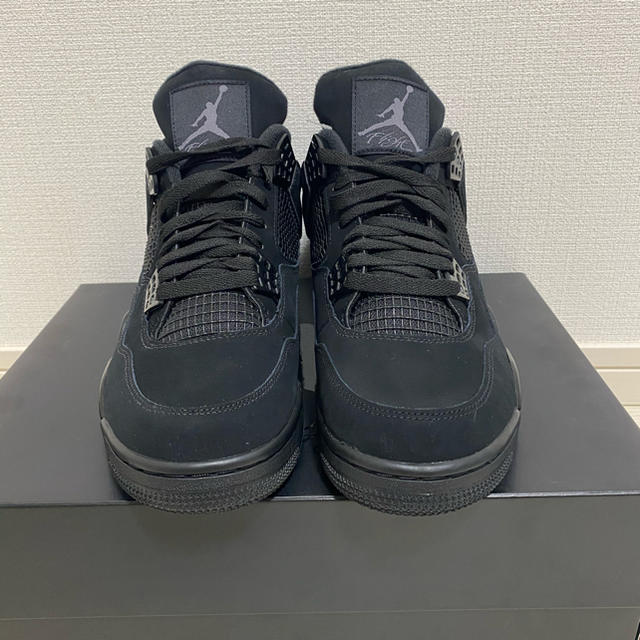 NIKE(ナイキ)のNIKE AIR JORDAN 4 "BLACK CAT" メンズの靴/シューズ(スニーカー)の商品写真