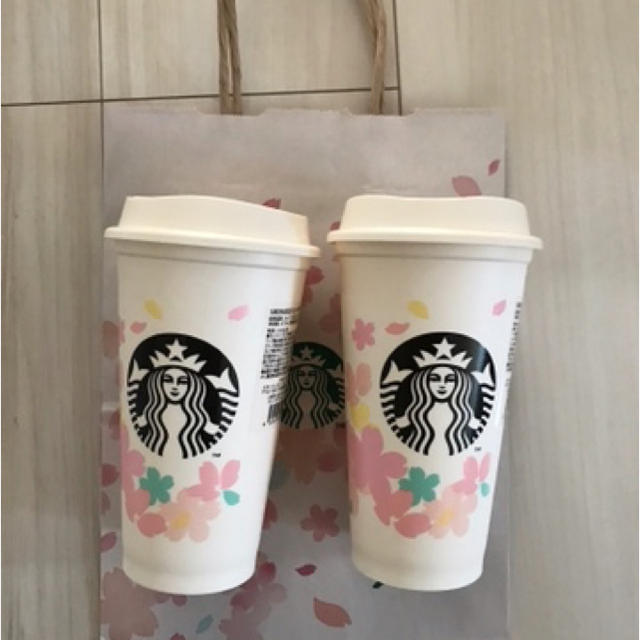 Starbucks Coffee(スターバックスコーヒー)のスターバックス　リユーザブルカップ　タンブラー　2個セット インテリア/住まい/日用品のキッチン/食器(タンブラー)の商品写真