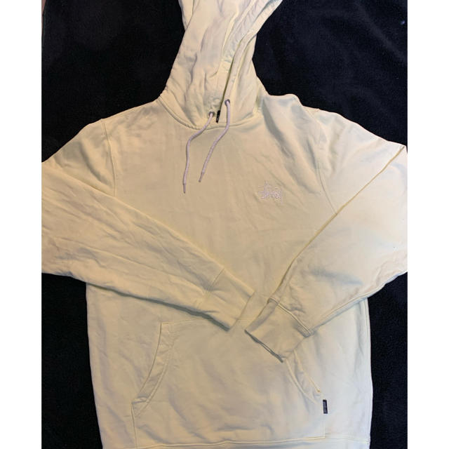 10 Off送料無料 Stussy パーカー イエロー Mサイズ 送料無料本物研究所 メンズ トップス Roe Solca Ec