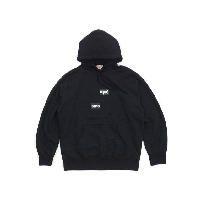 Supreme CDG Box Logo Sweatshirt Black L