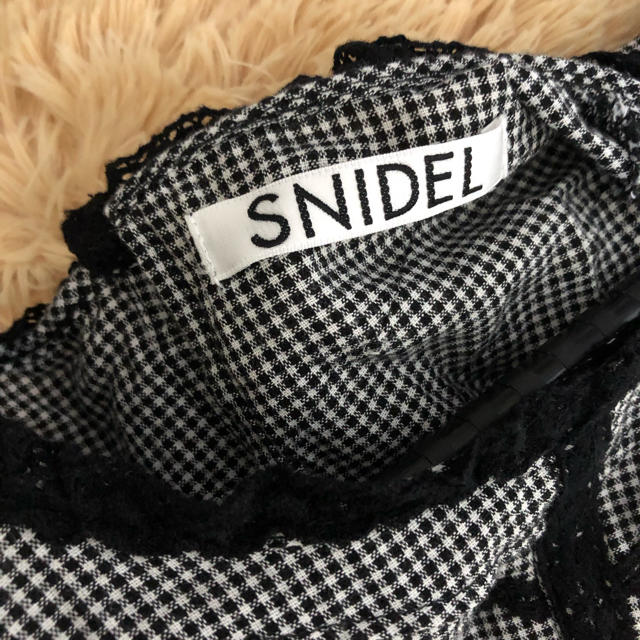 SNIDEL(スナイデル)のSNIDEL ブラウス ギンガムチェック レディースのトップス(シャツ/ブラウス(長袖/七分))の商品写真
