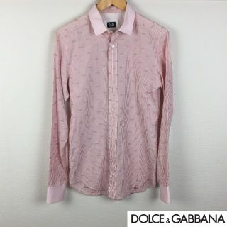 ドルチェ&ガッバーナ(DOLCE&GABBANA) シャツ(メンズ)(ピンク/桃色系 ...