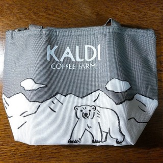 カルディ(KALDI)のランチバッグ（保冷バッグ）(弁当用品)