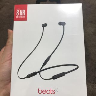 ビーツバイドクタードレ(Beats by Dr Dre)のbeats X ブラック(ヘッドフォン/イヤフォン)