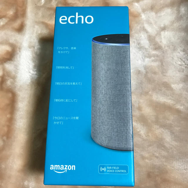 amazon echo 新品　未開封 スマホ/家電/カメラのオーディオ機器(スピーカー)の商品写真