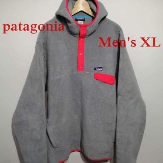 パタゴニア(patagonia)の美品 メンズXL パタゴニア シンチラ フリース スナップT フーディ パーカー(パーカー)