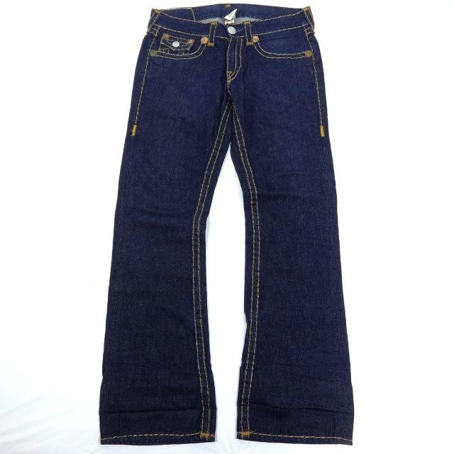 True Religion - 濃紺 USA製 TRUE RELIGION トゥルーレリジョン デニム W31