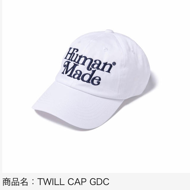 GDC(ジーディーシー)のHuman Made Girls Don't Cry TWILL CAP 新品 メンズの帽子(キャップ)の商品写真