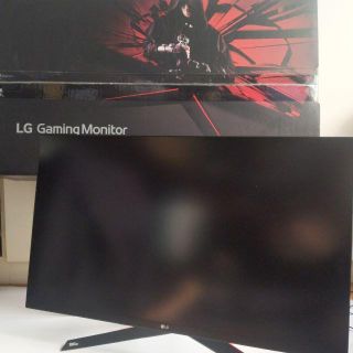 エルジーエレクトロニクス(LG Electronics)のLG 32型 144Hz WQHD 32GK850G ゲーミングモニター 傷あり(ディスプレイ)