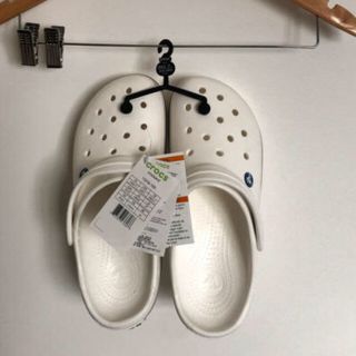 クロックス(crocs)のcrocs クロックバンド　白　27cm(サンダル)