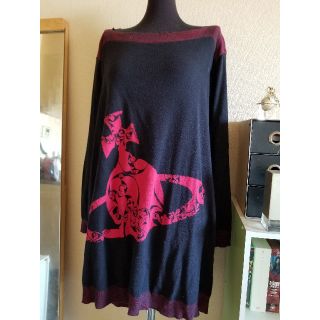 ヴィヴィアンウエストウッド(Vivienne Westwood)のVivienneWestwood 美品✨でかオーブワンピース(ミニワンピース)