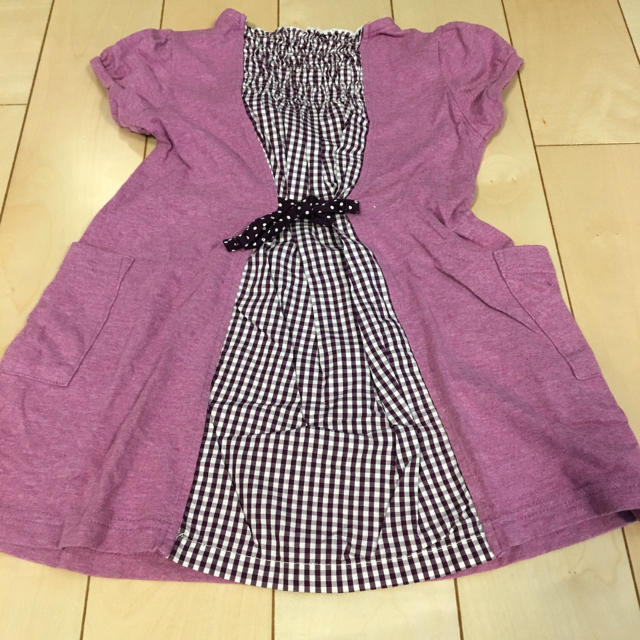 3can4on(サンカンシオン)のワンピース 95 キッズ/ベビー/マタニティのキッズ服女の子用(90cm~)(ワンピース)の商品写真