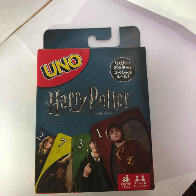 【新品未開封】UNO ハリーポッター　ウノ エンタメ/ホビーのテーブルゲーム/ホビー(トランプ/UNO)の商品写真