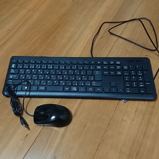 有線キーボード・マウスセット(PC周辺機器)