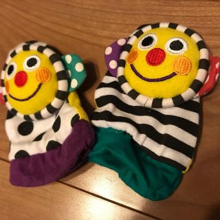 サッシー(Sassy)のSassy(サッシー)smiley face foot socks(がらがら/ラトル)