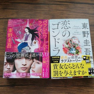 恋のゴンドラ、パラレルワールド　2冊セット　文庫本(文学/小説)