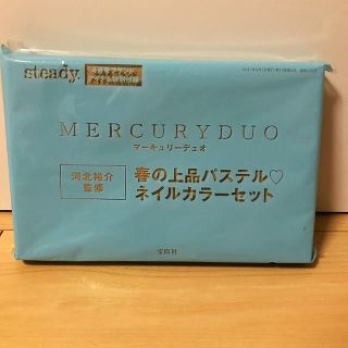 マーキュリーデュオ(MERCURYDUO)のマーキュリーデュオ　ネイルカラー　付録(マニキュア)