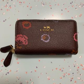 コーチ(COACH)のcoach コーチ ミニ財布 カードケース コインケース ダブルファスナー(コインケース)