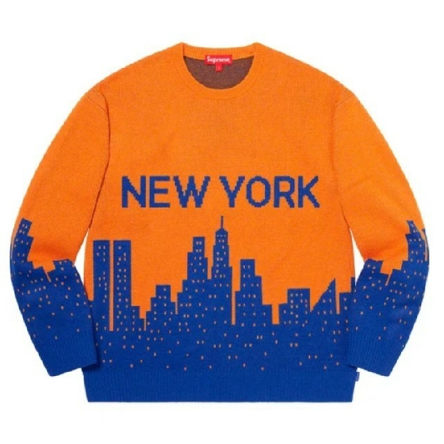 supreme new york sweater L